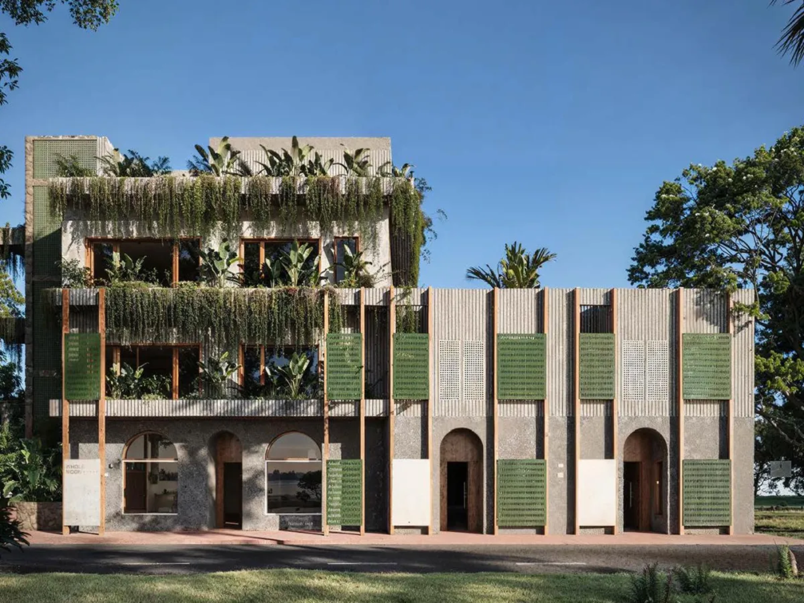 Exterior view of the Whole Moon development