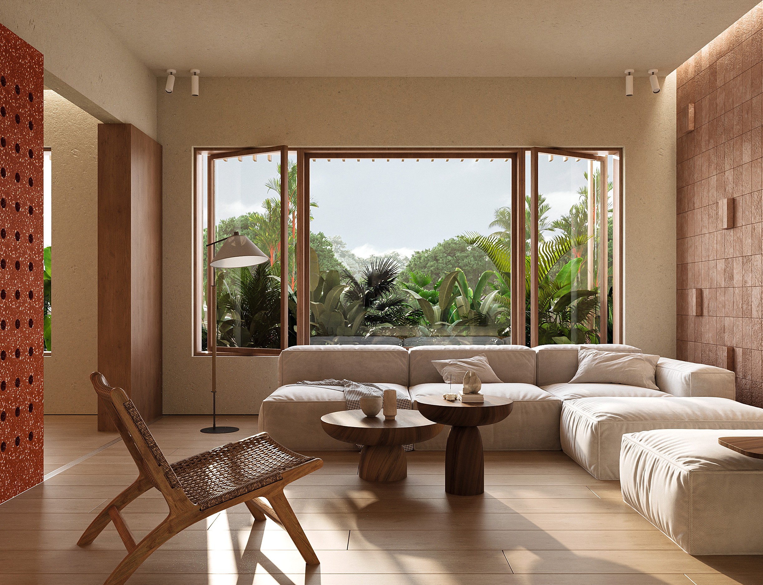 Whole Moon Type B Residence interior rendering